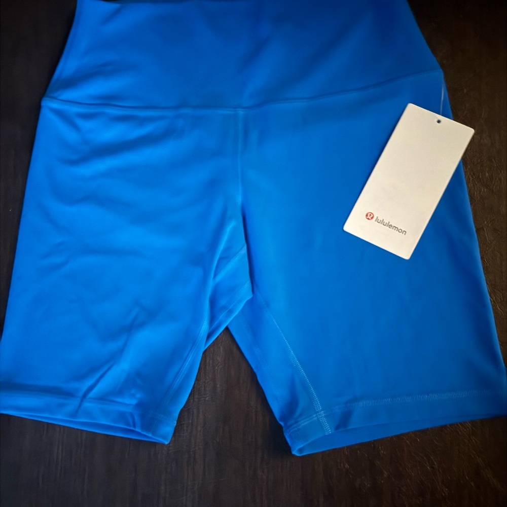 lululemon athletica Vibrant Blue Athletic Shorts